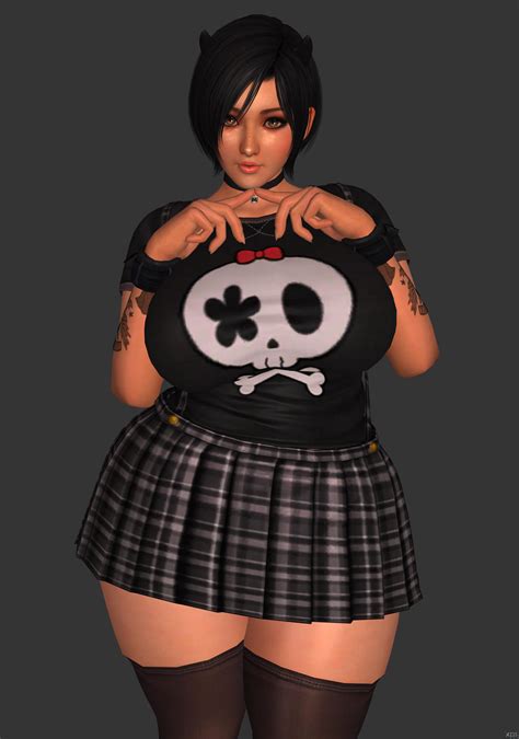 big booty goth girl